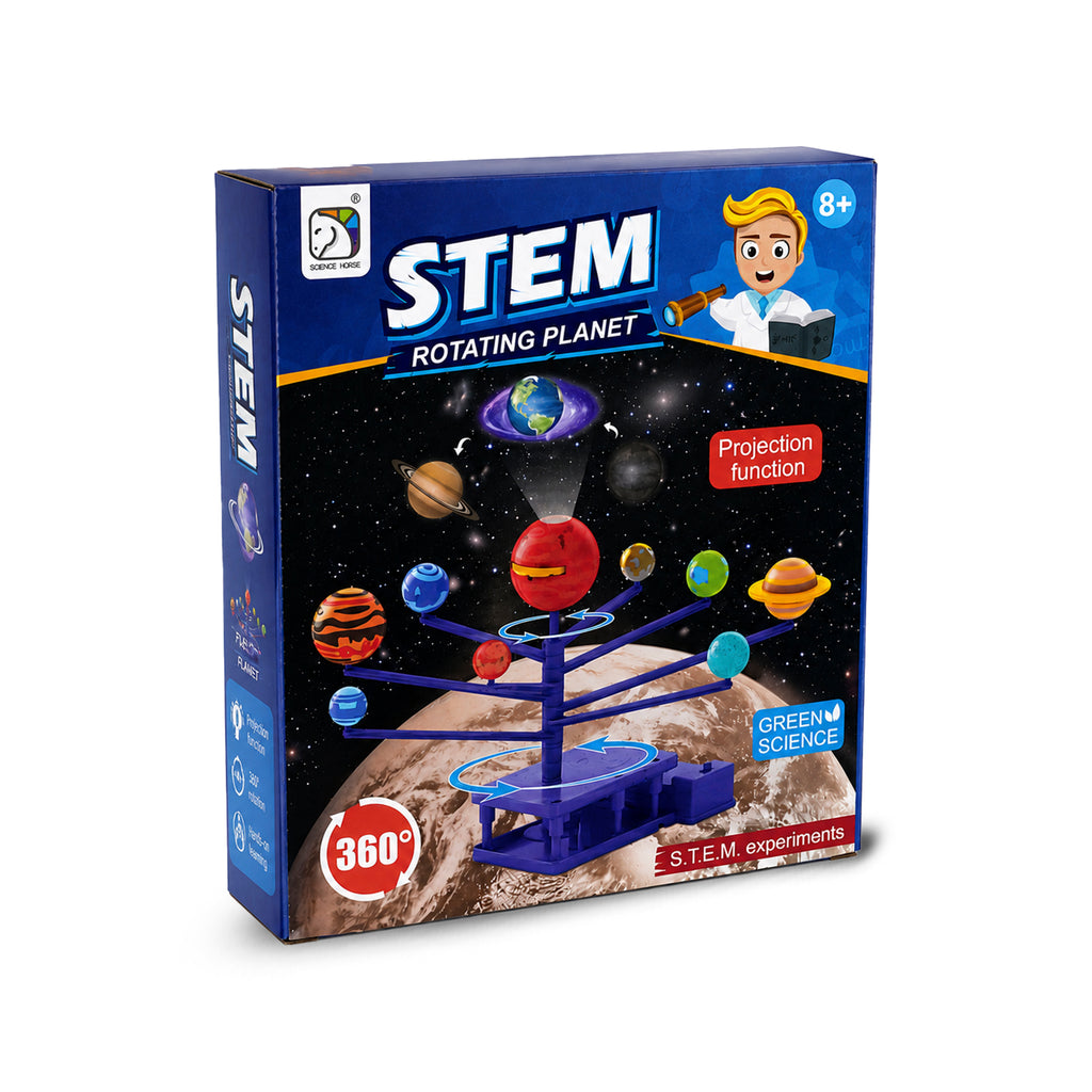 Kojo STEM Rotating Planet solar system model