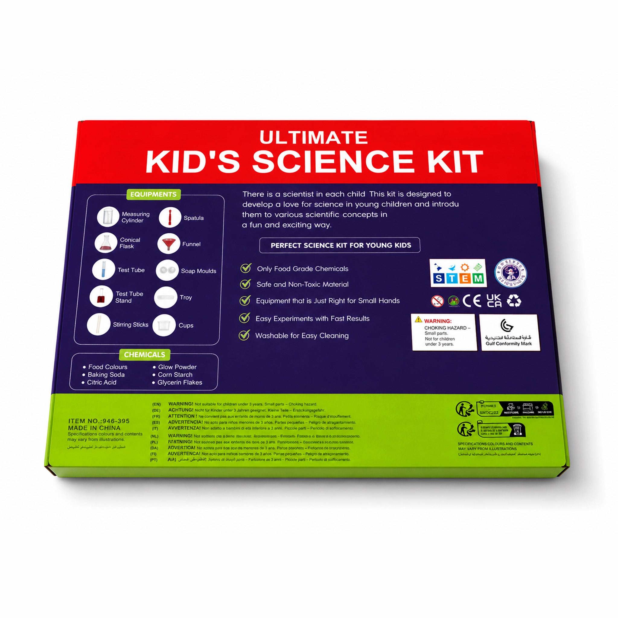 Kojo Ultimate Science Kit for kids — STEM chemistry experiments