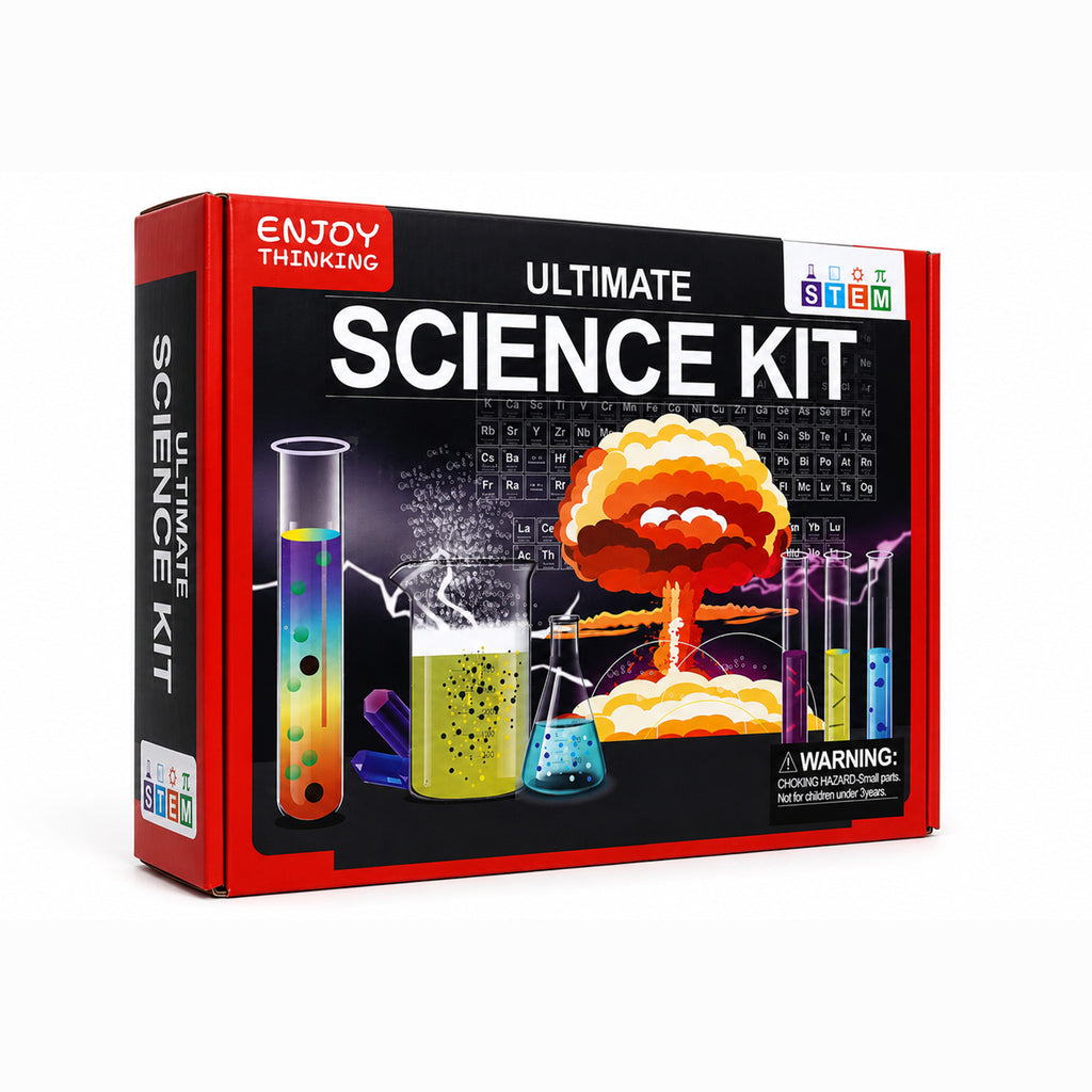 Real lab equipment included in the Kojo Kids Science Kit