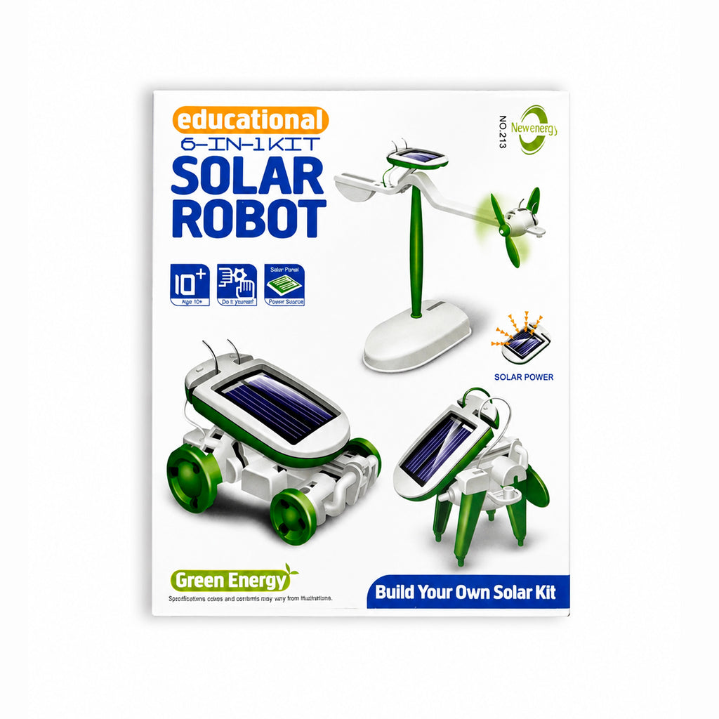 Kojo Solar Robot STEM kit box showing solar-powered robot