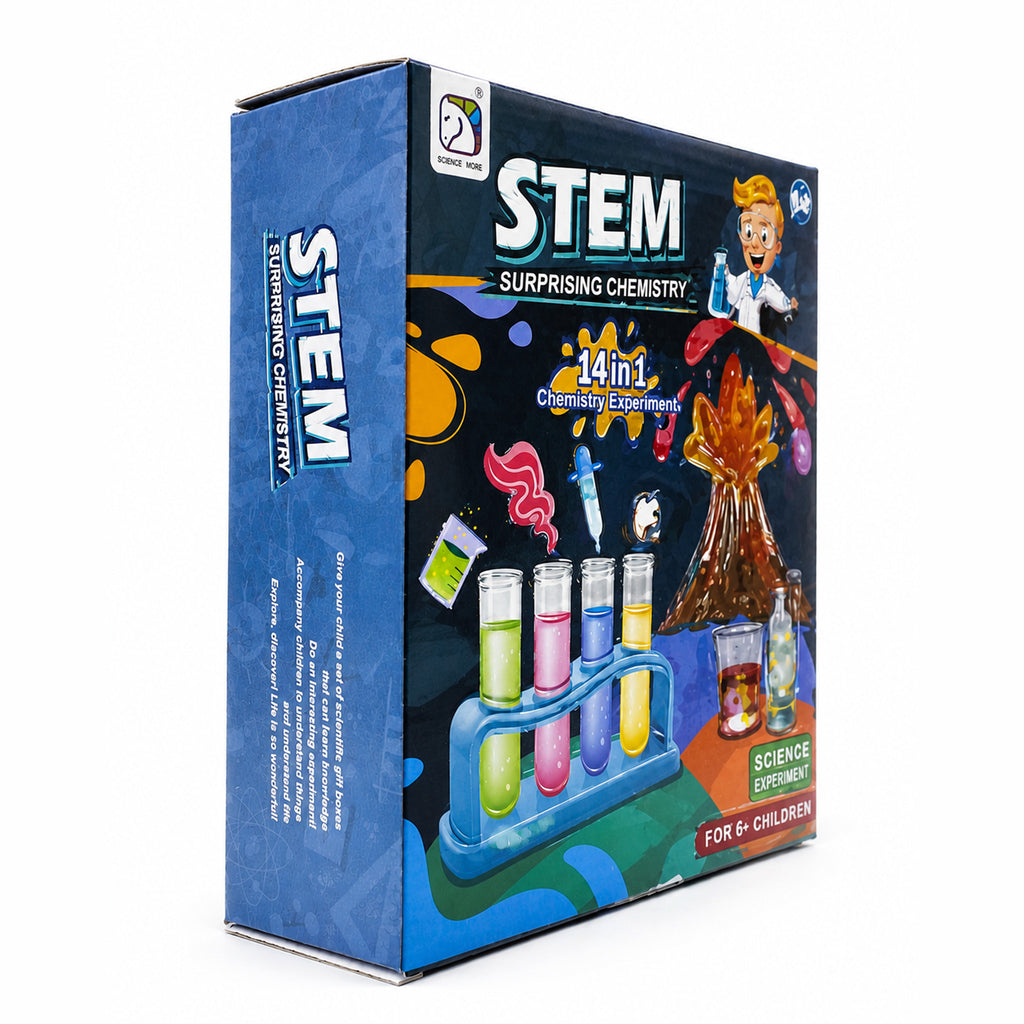Safe chemistry experiment with the Kojo STEM Chemistry Kit