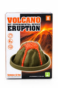 Volcano Eruption DIY kit front packaging with erupting lava design